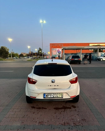 Seat Ibiza cena 6300 przebieg: 263000, rok produkcji 2009 z Łódź małe 92